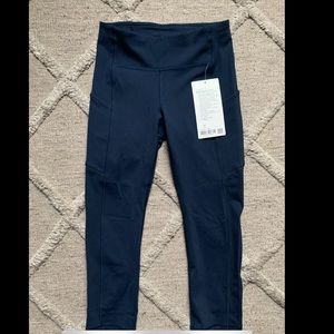 Lululemon Speed Up Crop True Navy 4